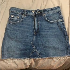 Zara denim skirt